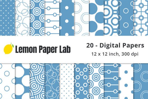 Blue Polka Dot Pattern: A Versatile Design for Creative Projects