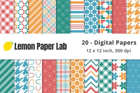 Seamless Digital Papers for Creative Projects
