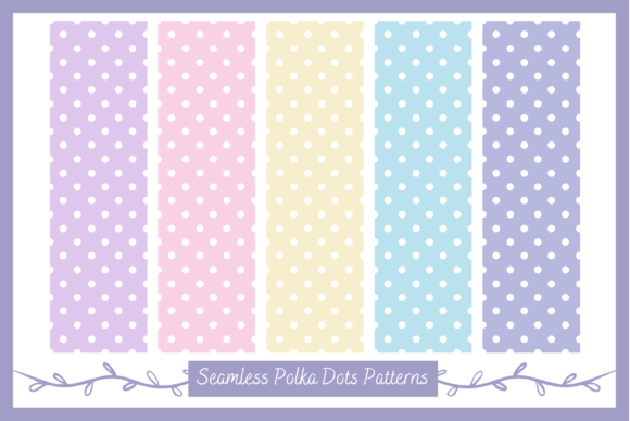 Seamless Polka Dots with Pastel Colors: A Versatile Design Element for Modern Creativity